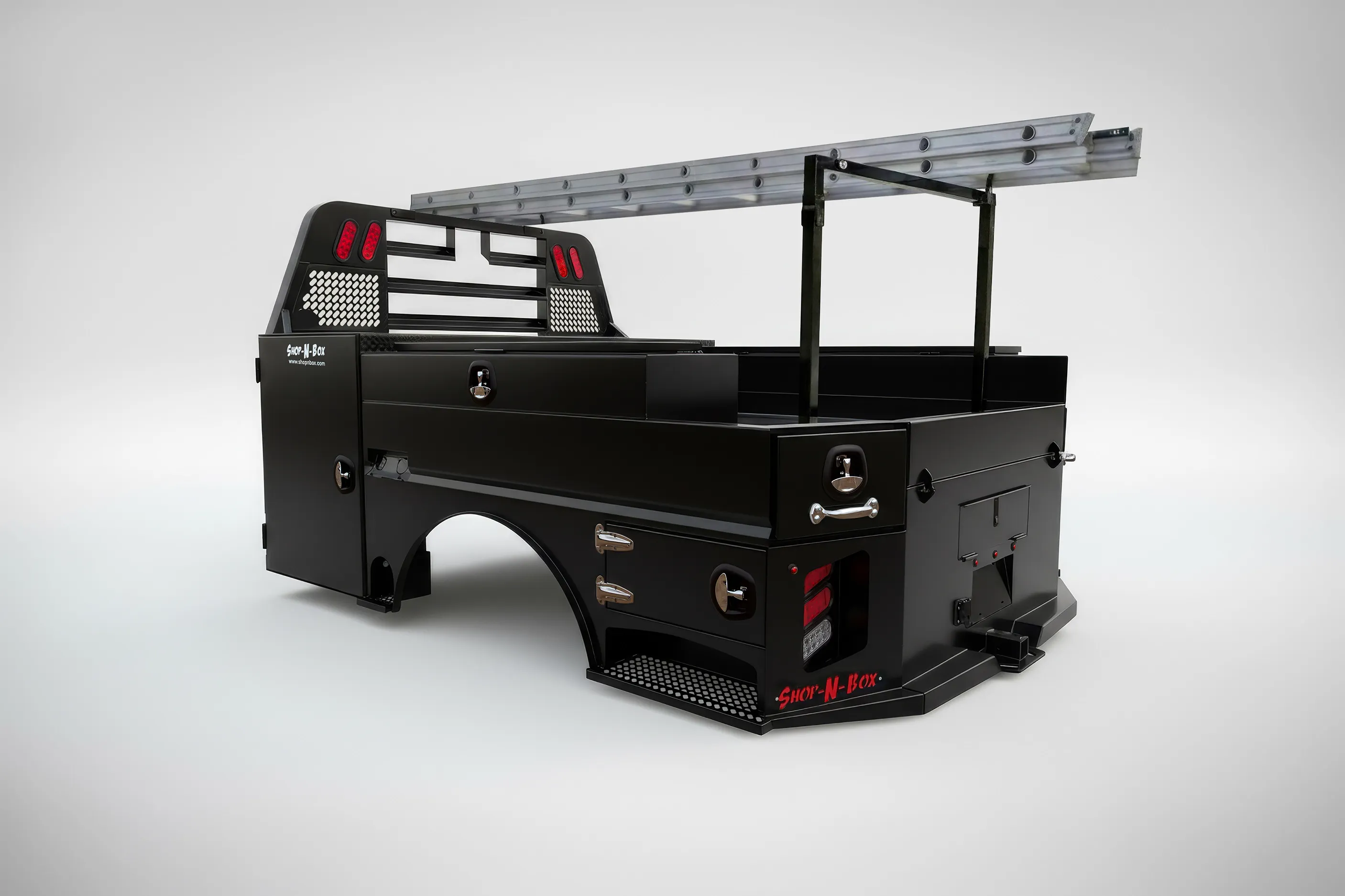 Shop-N-Box Legend Bed with stowable ladder rack system