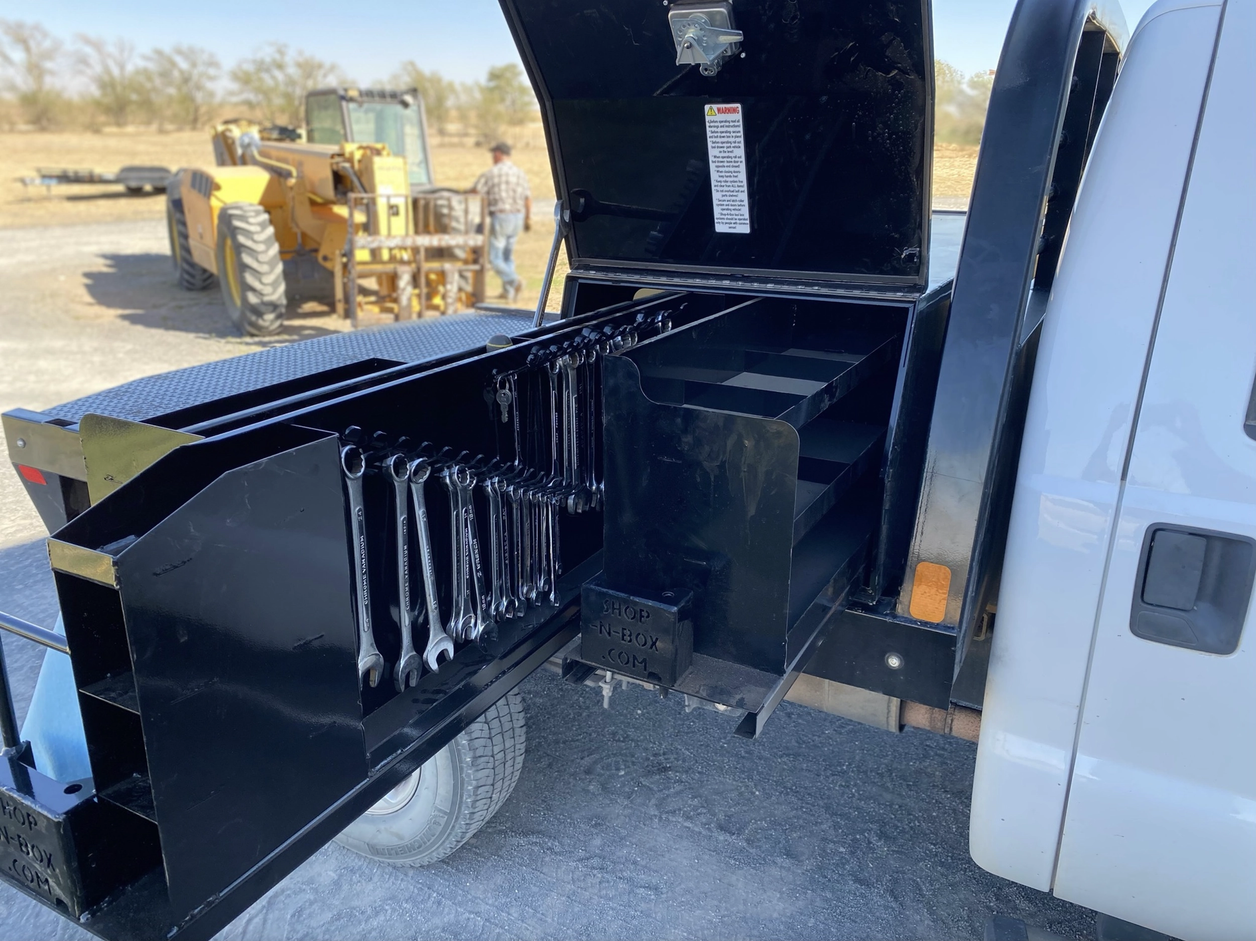 2 - 65 Model Toolbox mounted in regular pickup truck bed