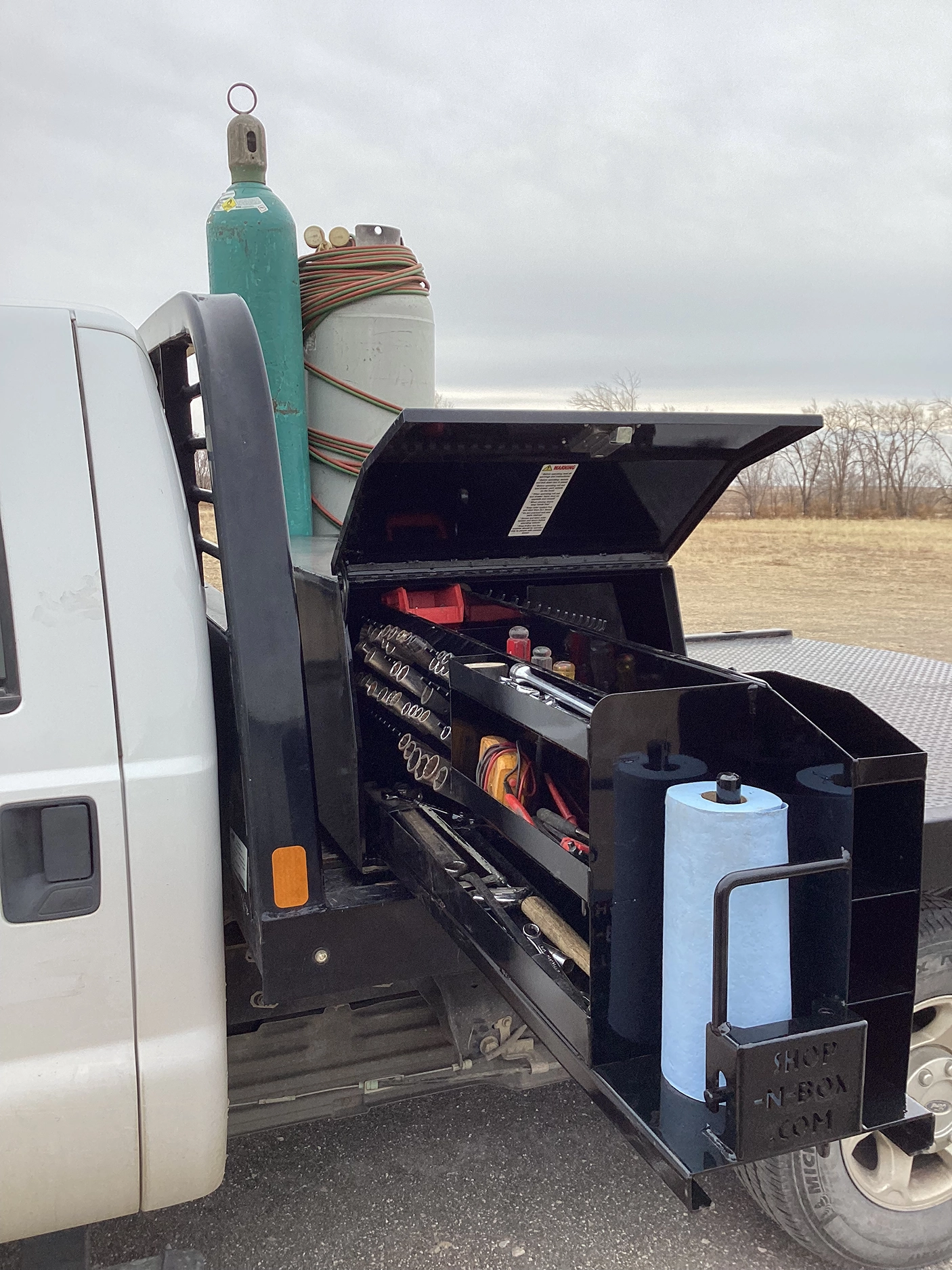 2 - 65 A & B Combined Toolbox 65x16x24 dimensions