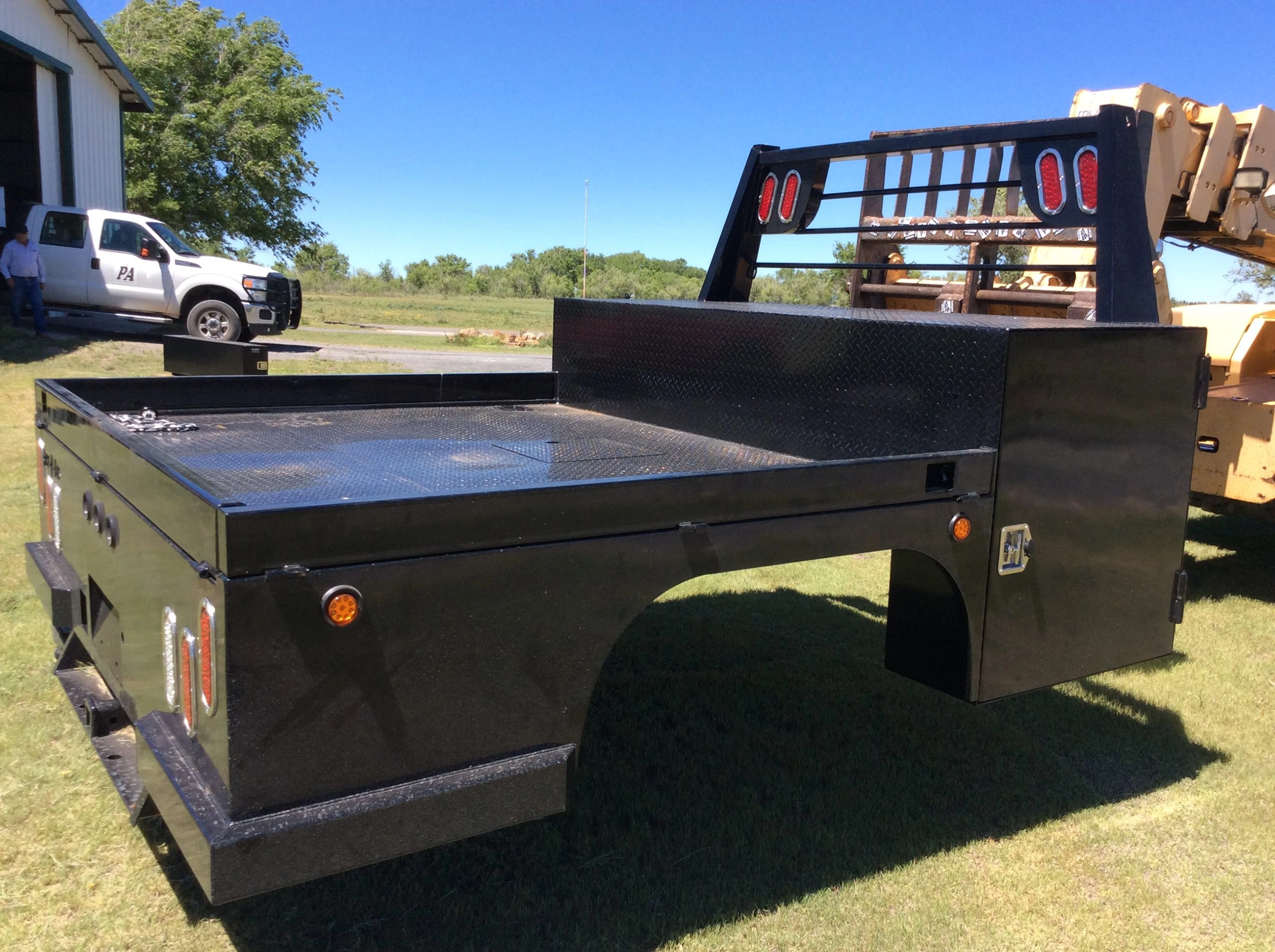 Shop-N-Box Gen 1 flatbed truck bed tool storage system