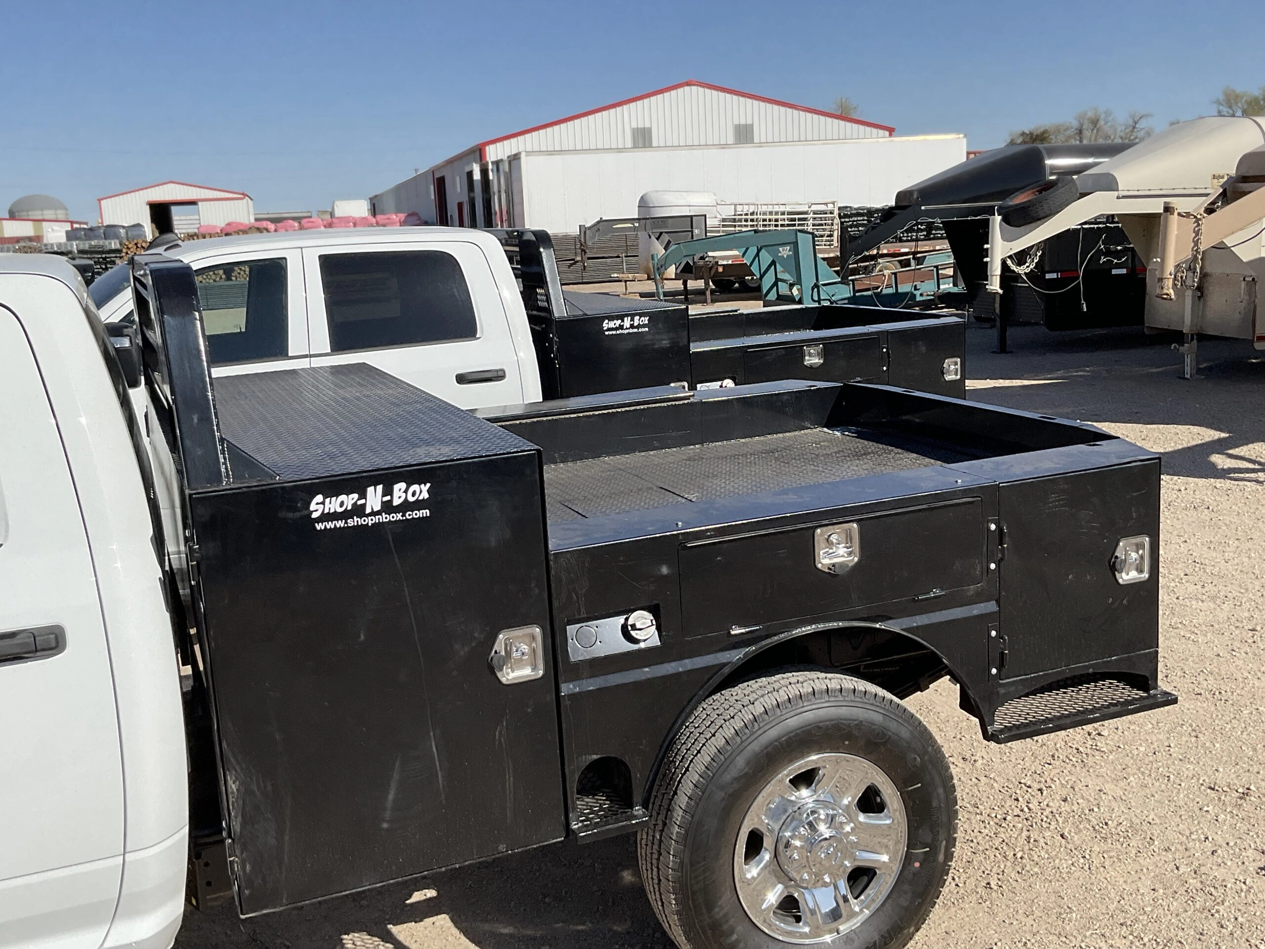 Shop-N-Box Generation 2 flatbed with 1-80 toolbox inserts