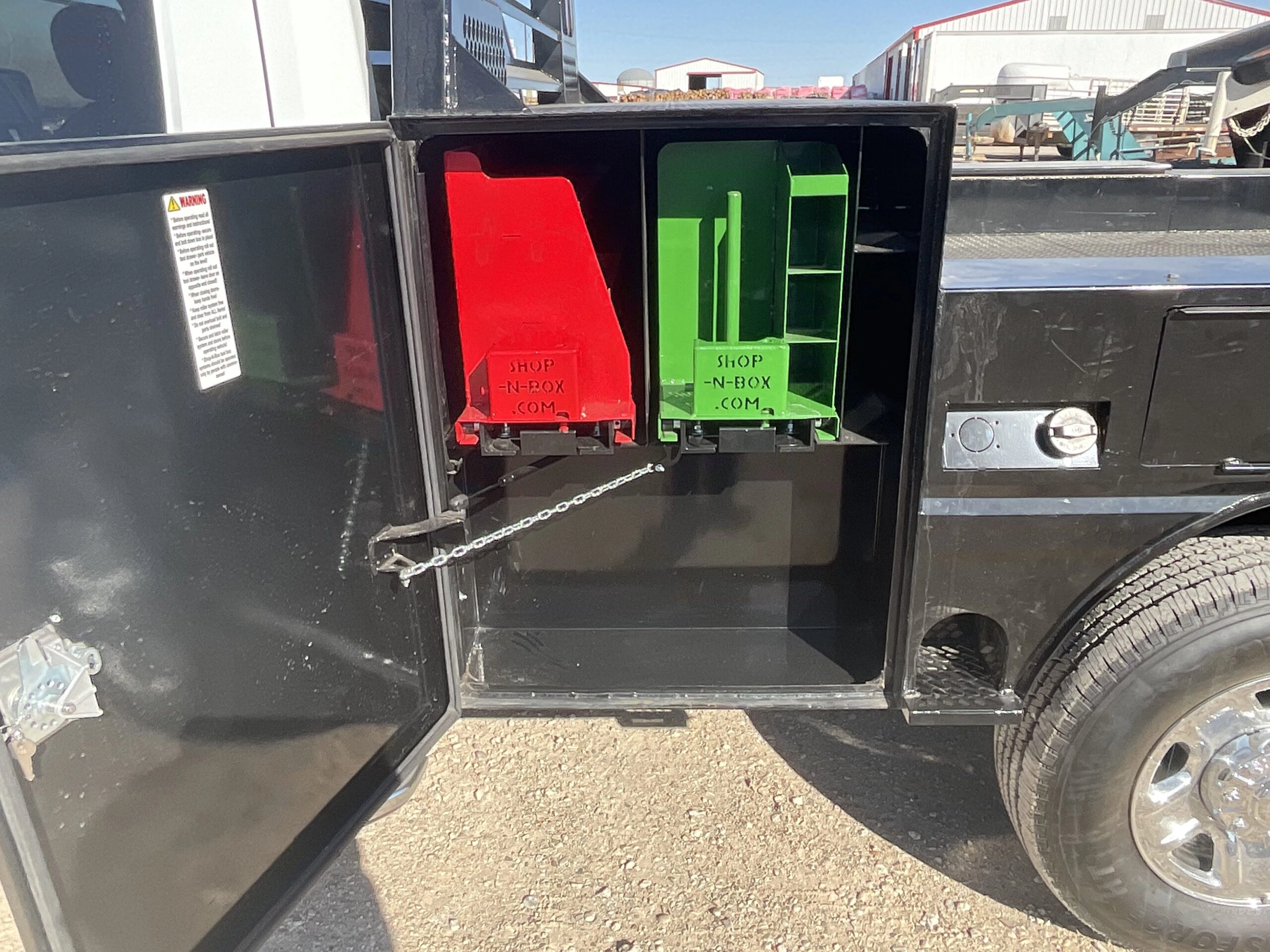 Shop-N-Box Generation 2 flatbed work truck tool storage